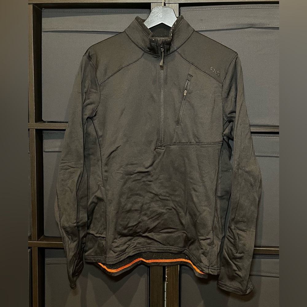 New Tactical Men's Recon Long Sleeve Half Zip Fleece Jacket